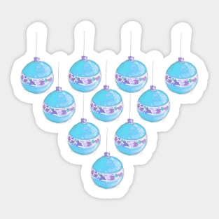 Blue bubbles ! Sticker